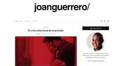 Desktop Screenshot of joanguerrero.com